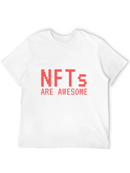 NFTs Are Awesome Black Tee