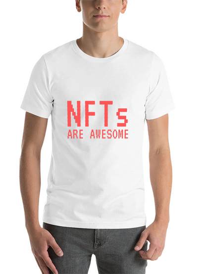 NFTs Are Awesome Black Tee