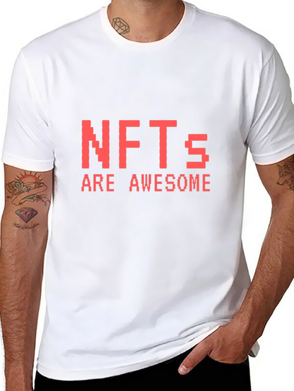 NFTs Are Awesome Black Tee