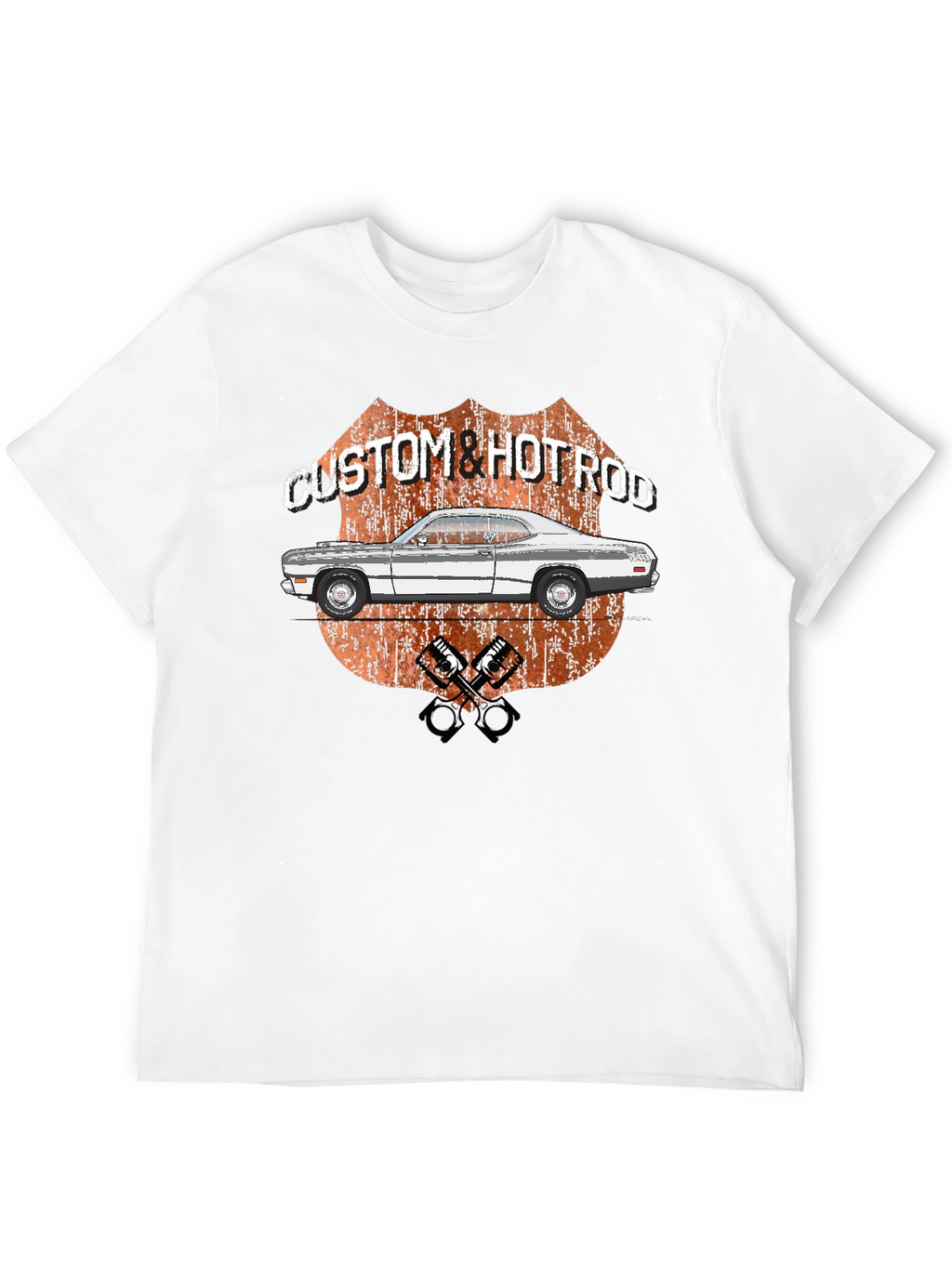 Custom Hot Rod Graphic T-Shirt - Classic Car Tee