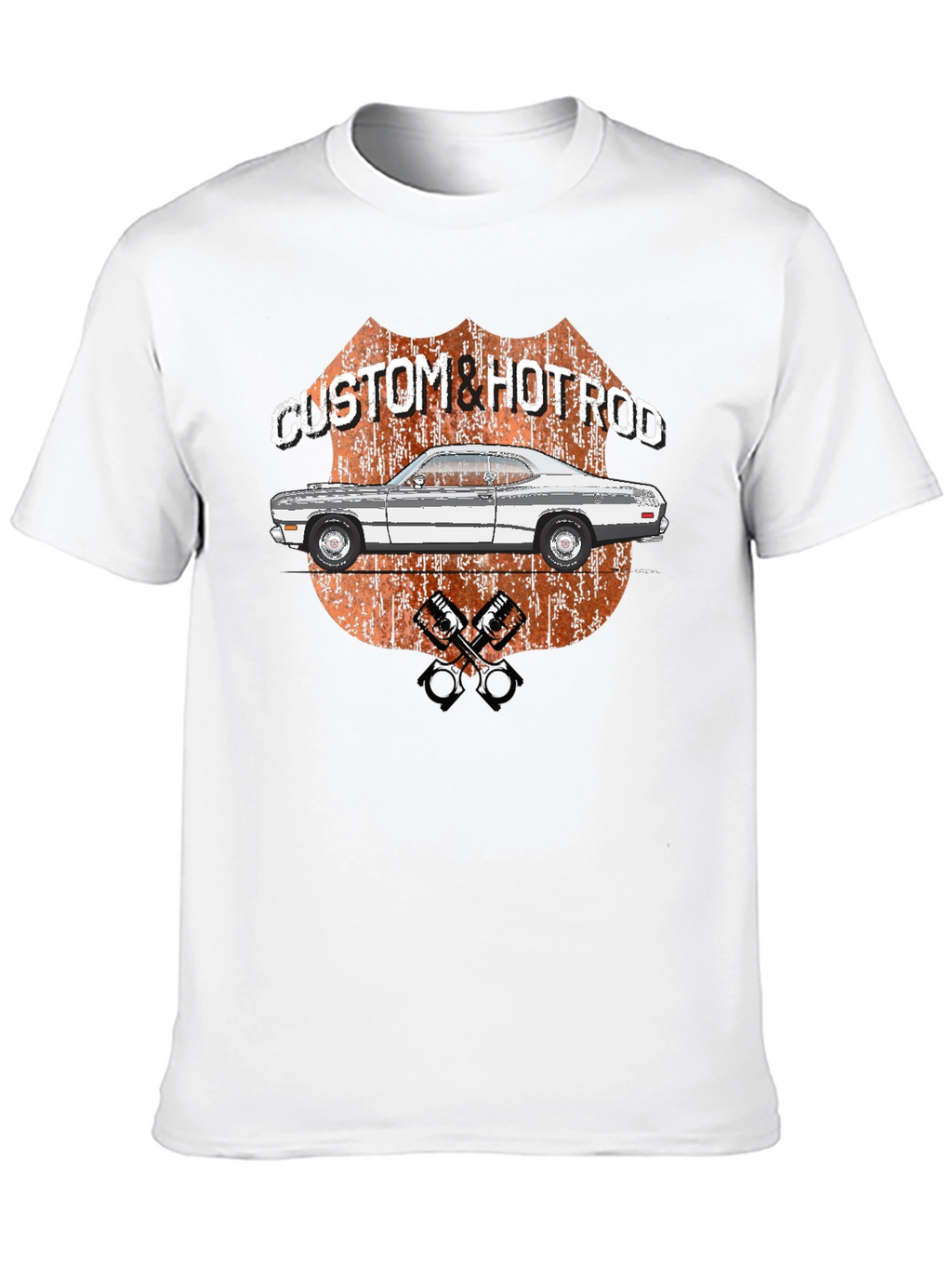 Custom Hot Rod Graphic T-Shirt - Classic Car Tee
