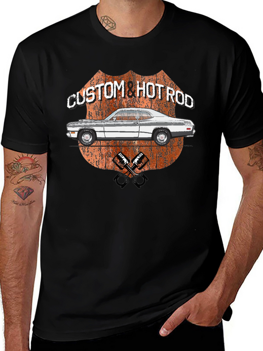 Custom Hot Rod Graphic T-Shirt - Classic Car Tee