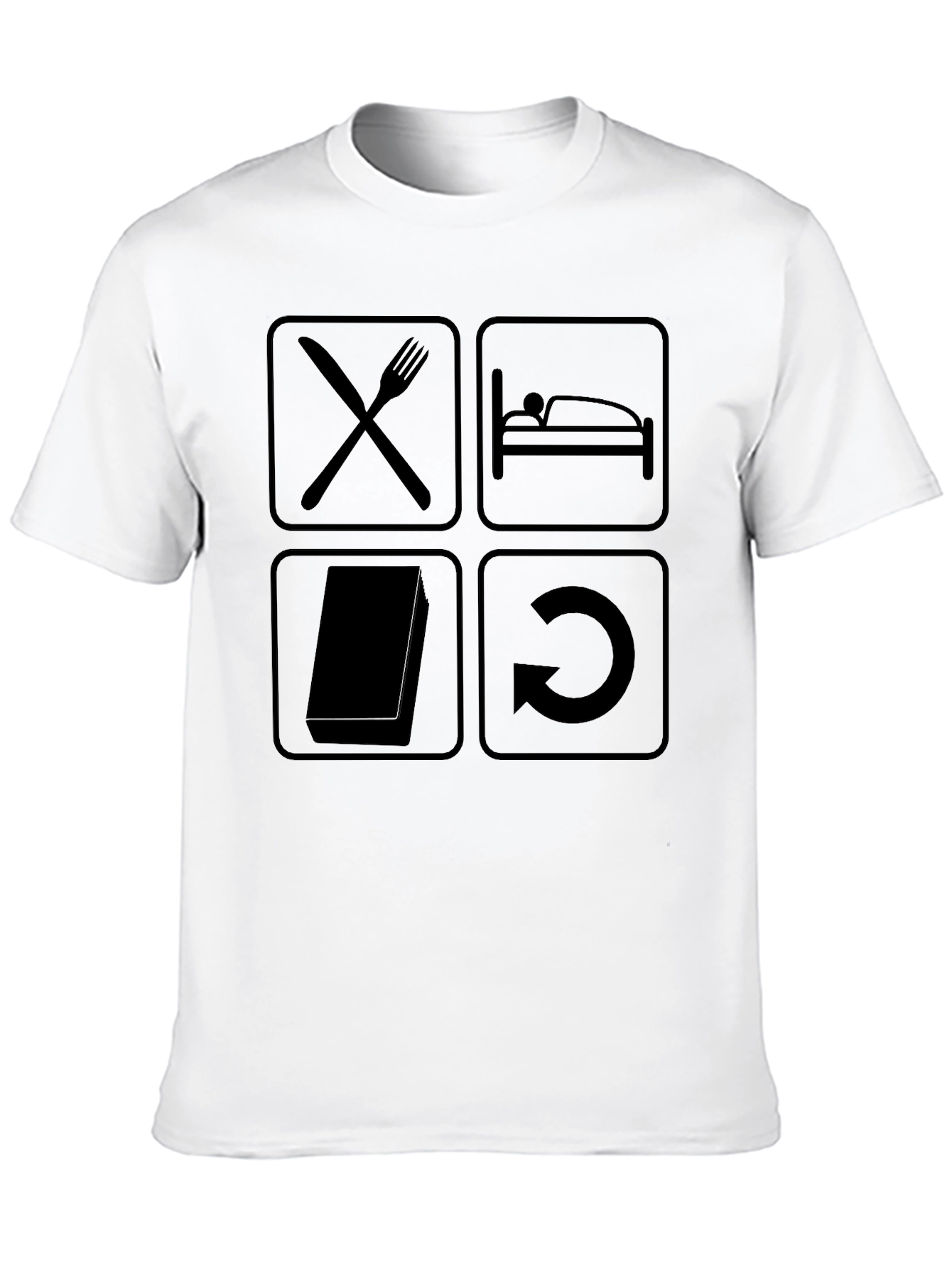 Eat Sleep Code Repeat - Mens Graphic Tee