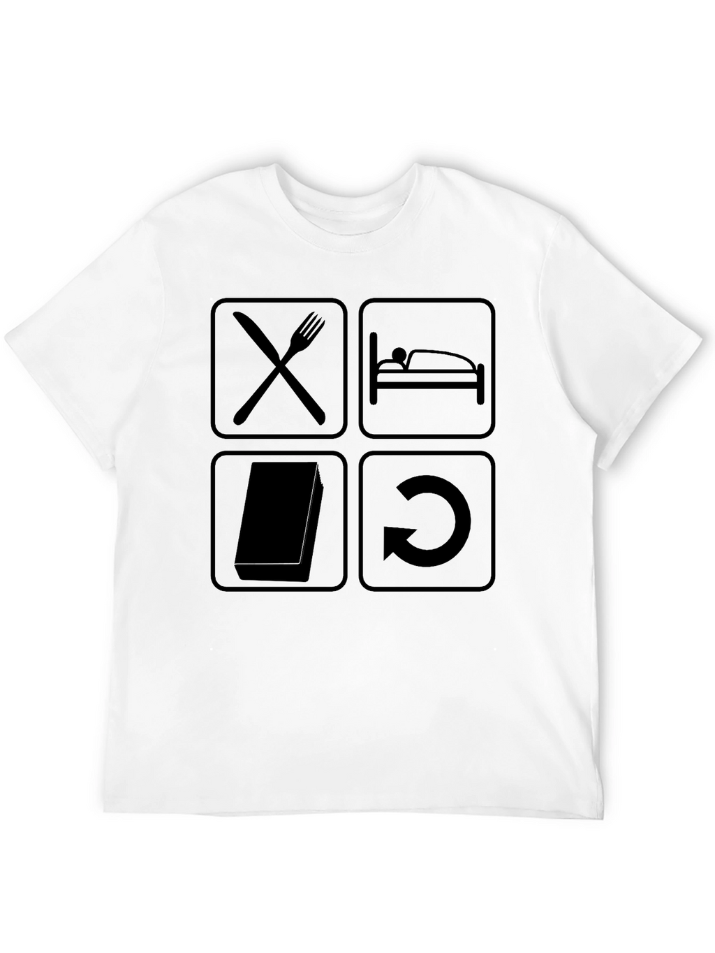 Eat Sleep Code Repeat - Mens Graphic Tee