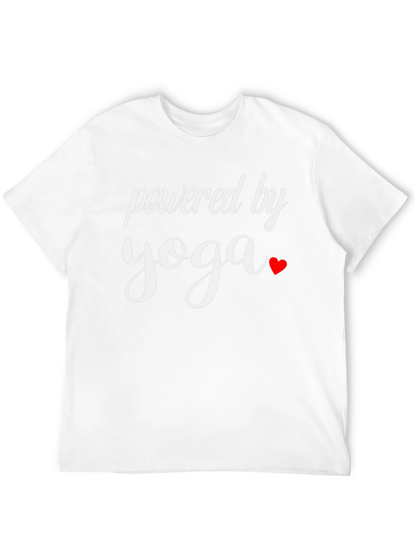 Powered by Yoga T-Shirt -  Comfortable Fit