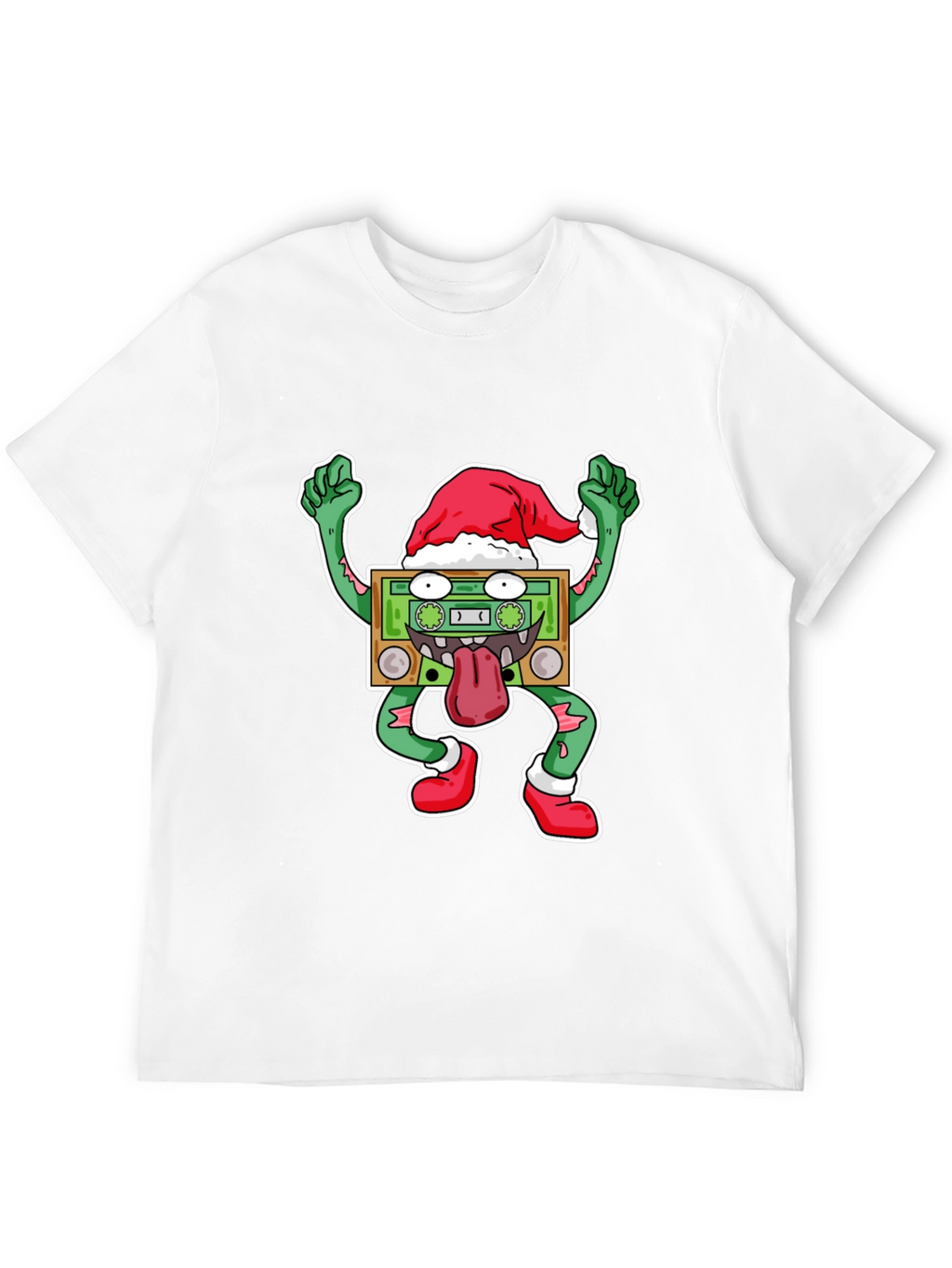 Holiday Cassette Zombie Graphic Tee