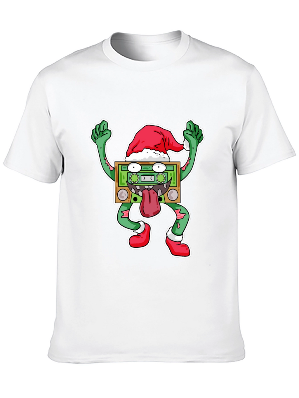Holiday Cassette Zombie Graphic Tee