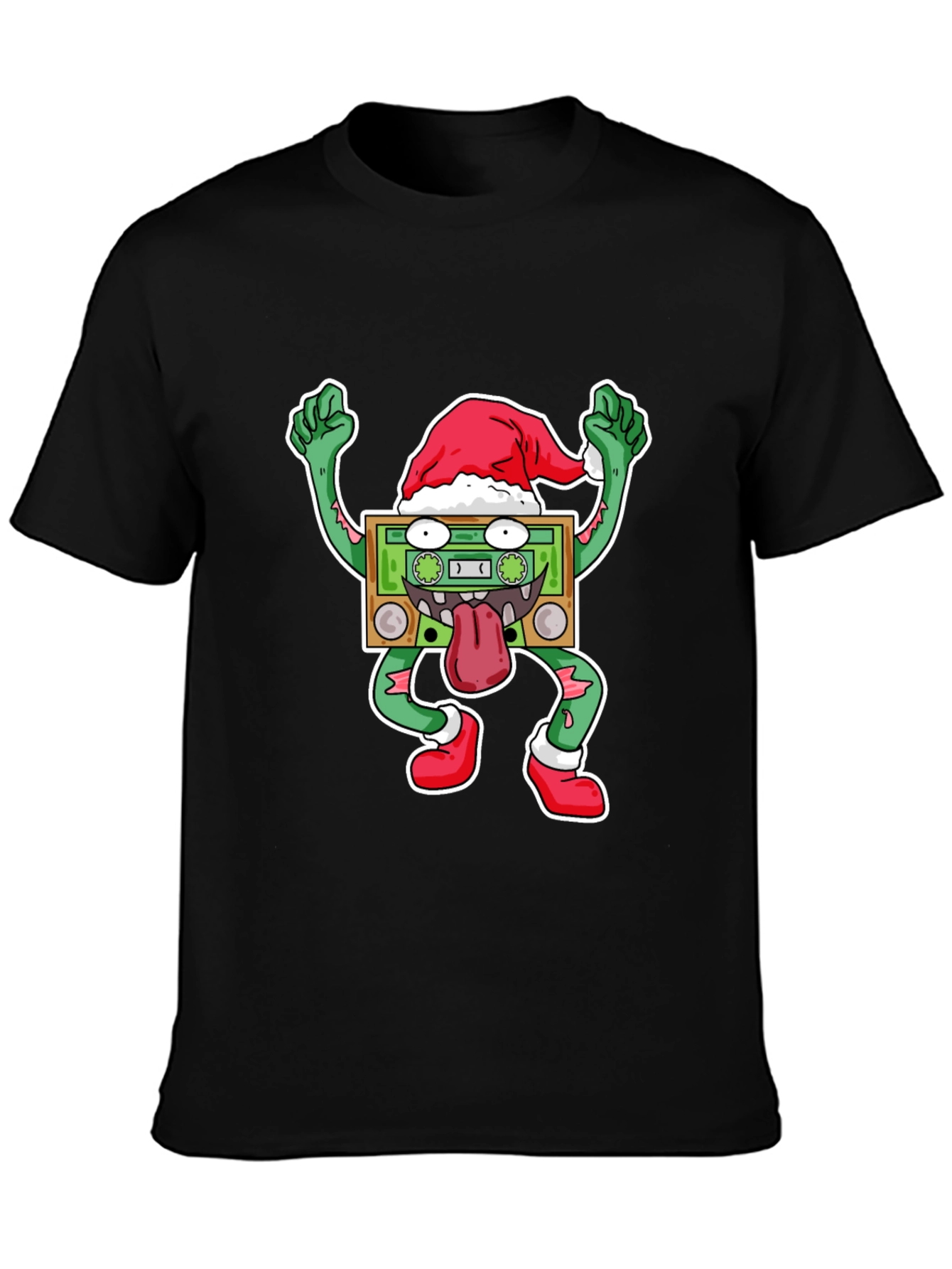 Holiday Cassette Zombie Graphic Tee