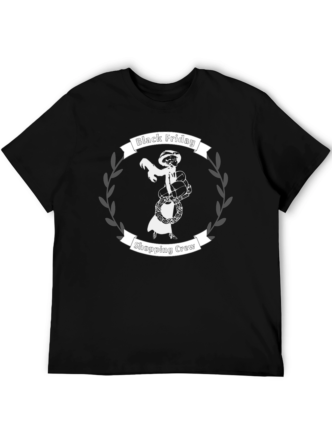 Black Friday Shopping Crew Graphic Tee