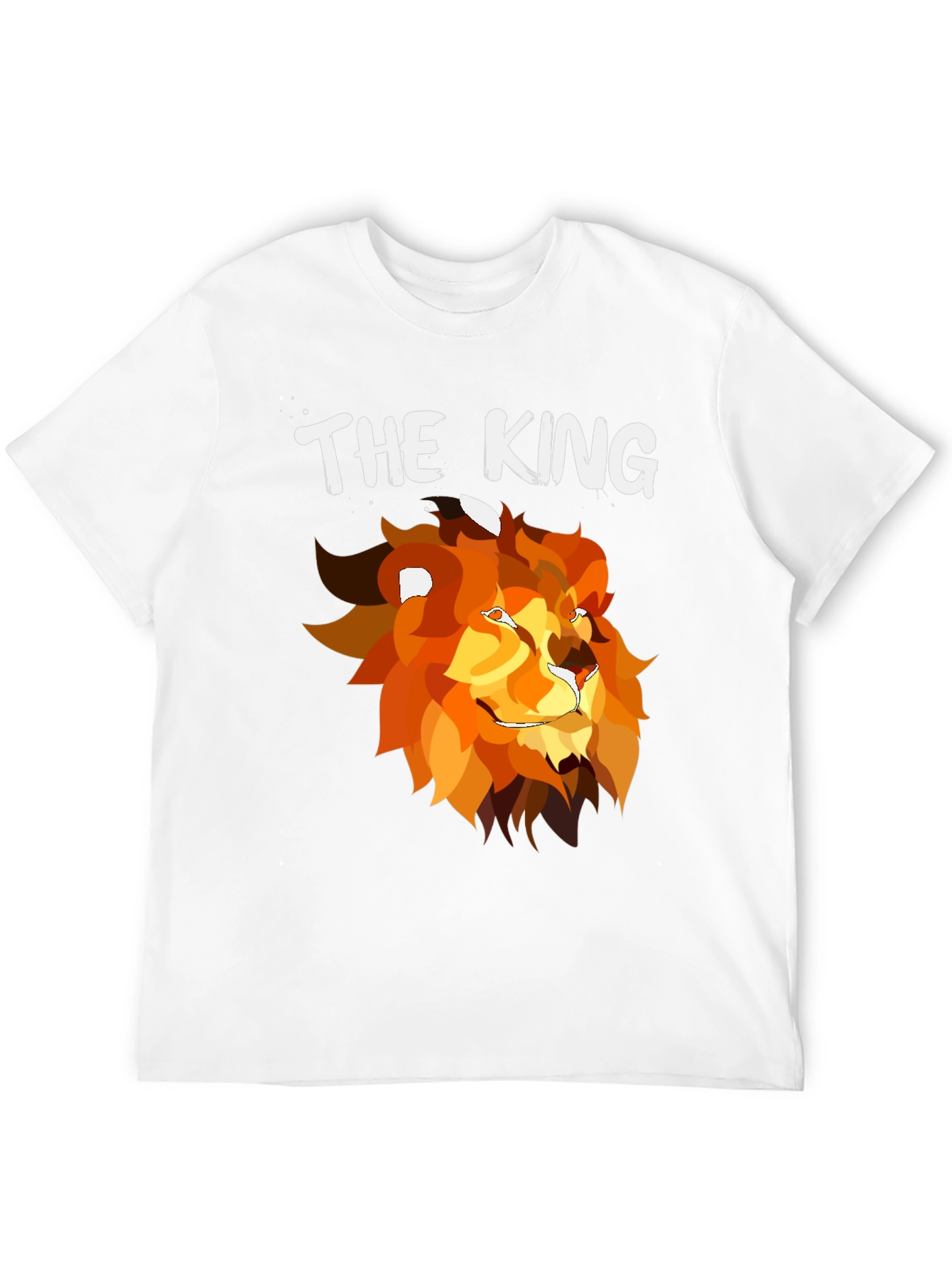 The King Lion Graphic T-Shirt - Black