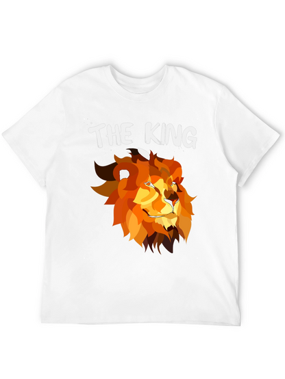 The King Lion Graphic T-Shirt - Black