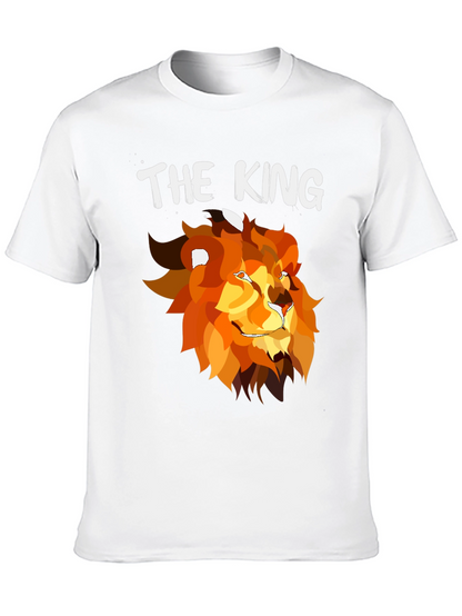 The King Lion Graphic T-Shirt - Black