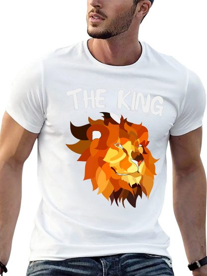 The King Lion Graphic T-Shirt - Black