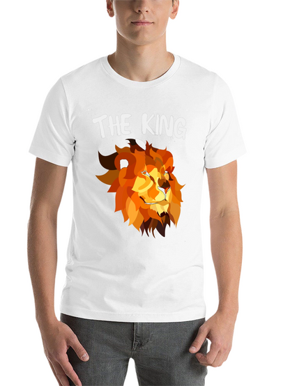 The King Lion Graphic T-Shirt - Black