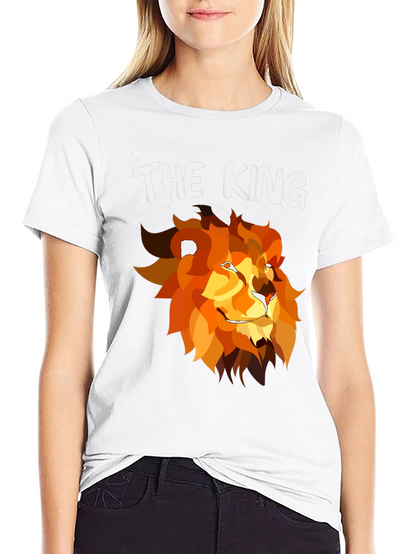 The King Lion Graphic T-Shirt - Black