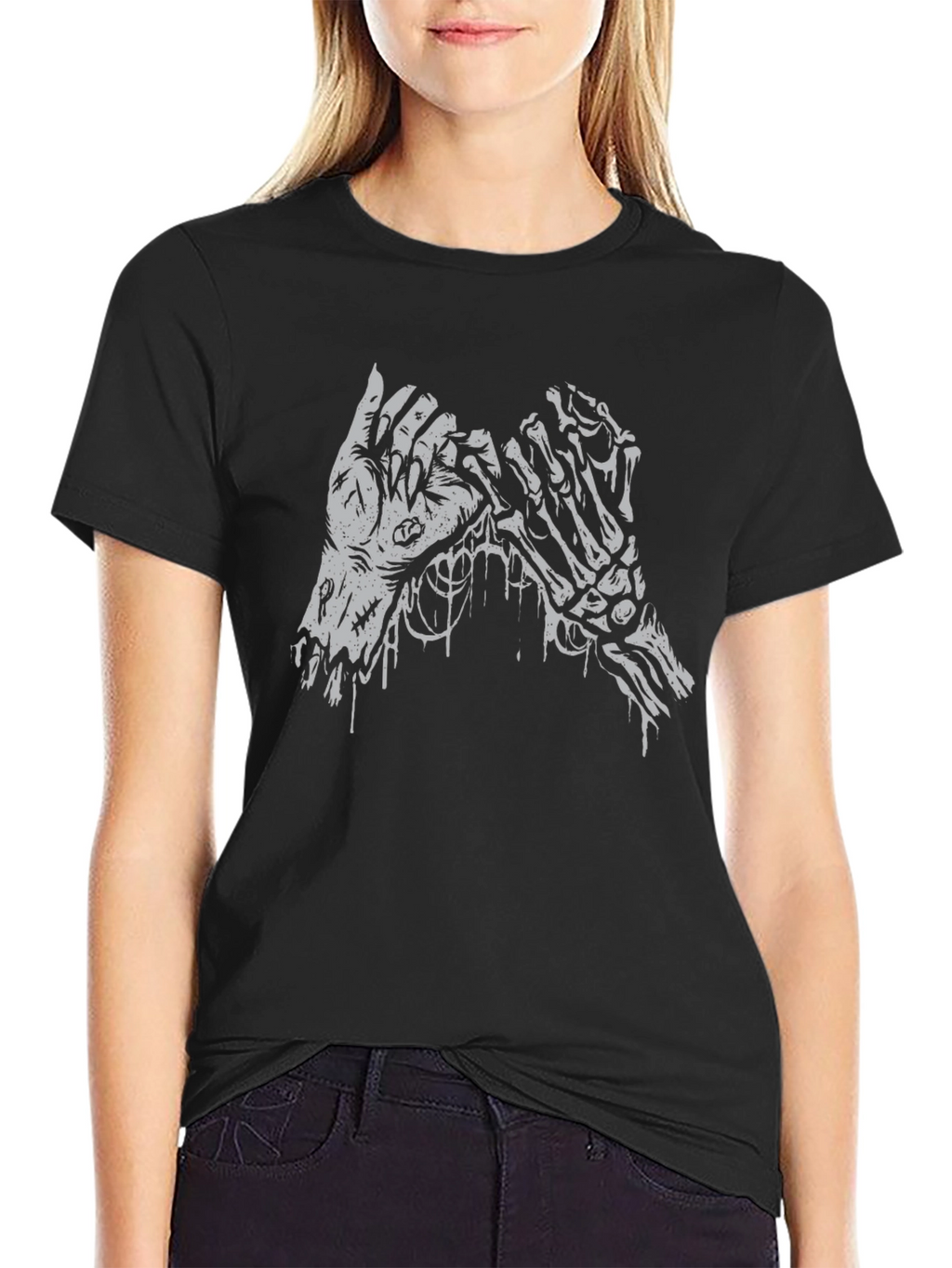 Gothic Pinky Promise Graphic T-Shirt