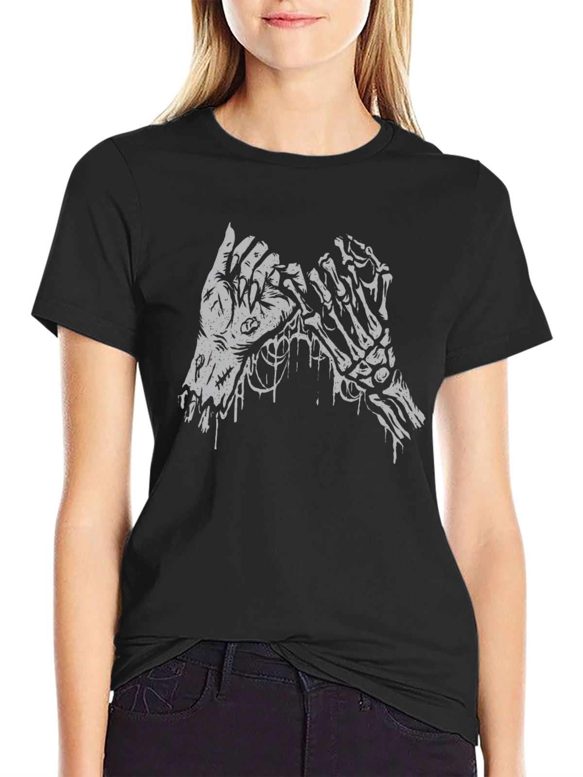 Gothic Pinky Promise Graphic T-Shirt