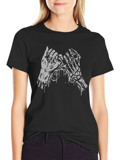 Gothic Pinky Promise Graphic T-Shirt