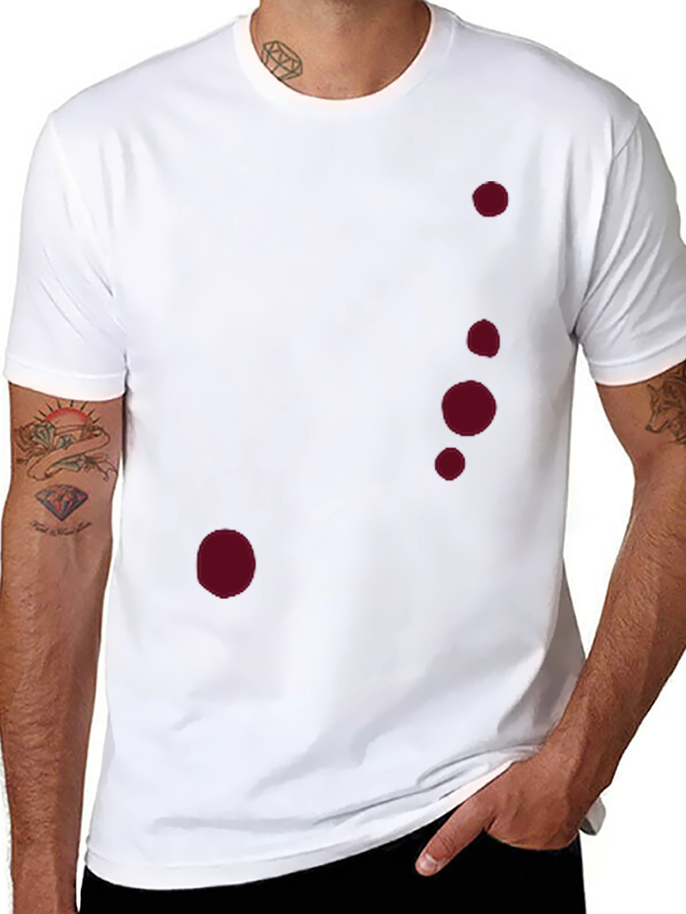 Mens Casual Black T-Shirt