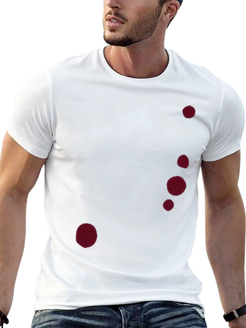 Mens Casual Black T-Shirt
