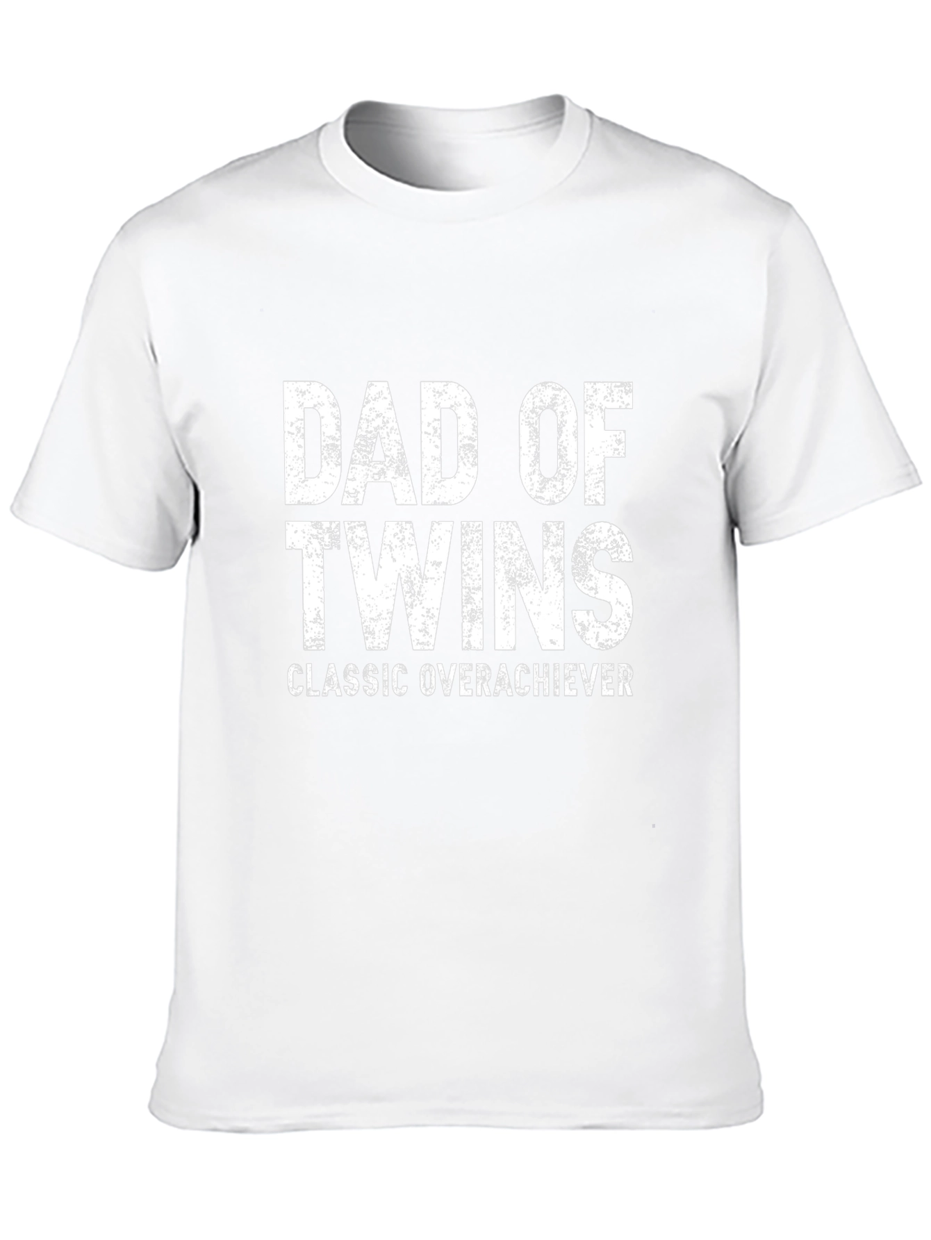 Dad of Twins T-Shirt - Classic Overachiever