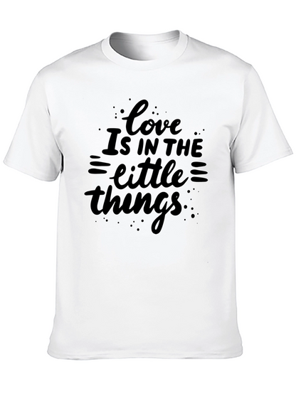 Love Is In The Little Things Graphic Tee