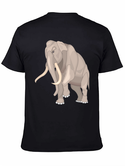 Elephant Graphic Tee - Unique Animal Design