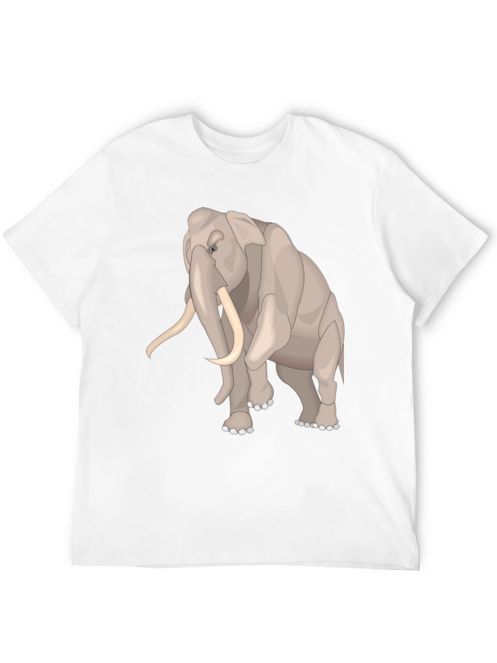 Elephant Graphic Tee - Unique Animal Design