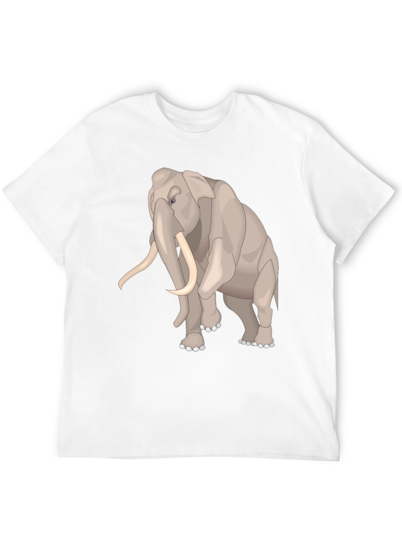 Elephant Graphic Tee - Unique Animal Design