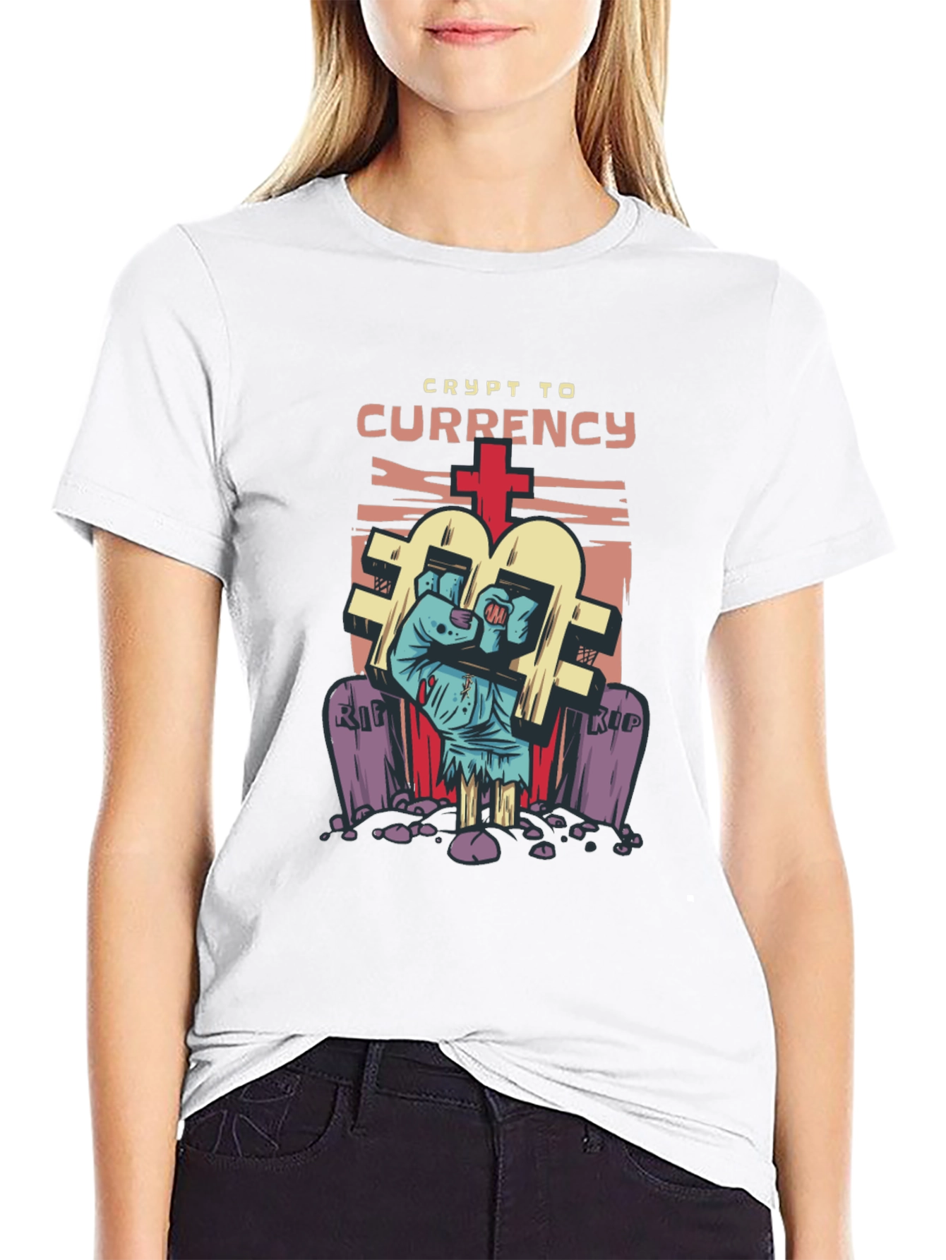 Crypto to Currency Graphic Tee