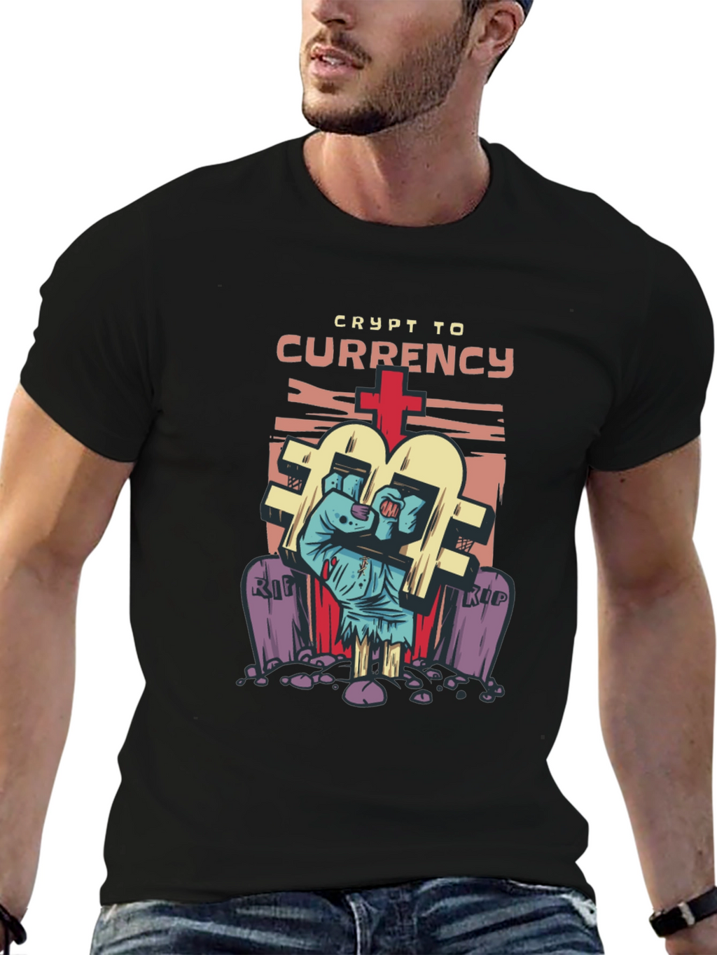 Crypto to Currency Graphic Tee