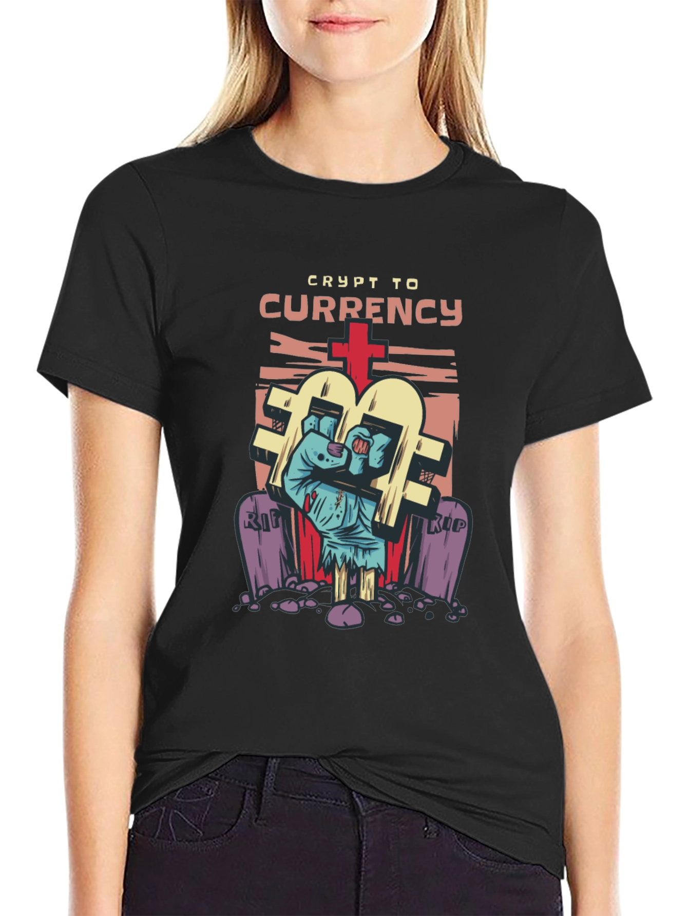 Crypto to Currency Graphic Tee