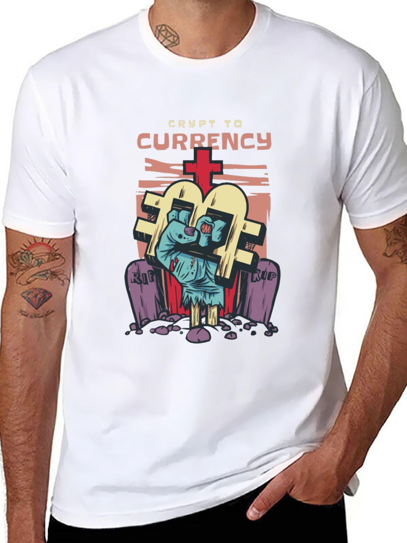 Crypto to Currency Graphic Tee