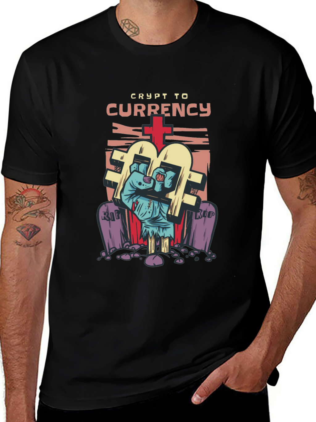 Crypto to Currency Graphic Tee