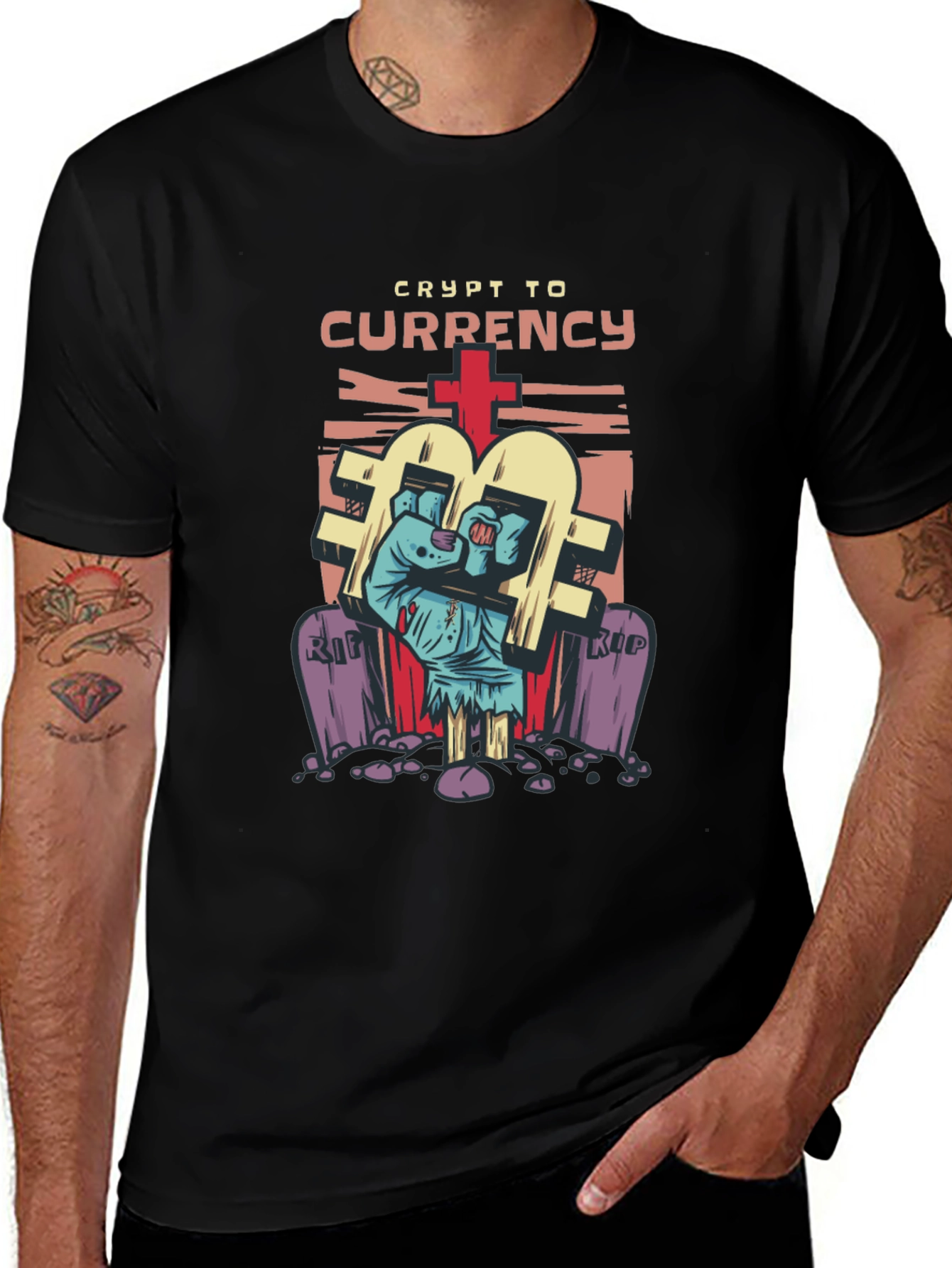 Crypto to Currency Graphic Tee