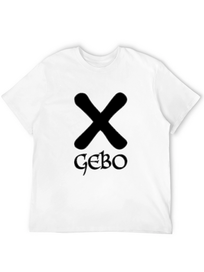 Black T-Shirt with Runes