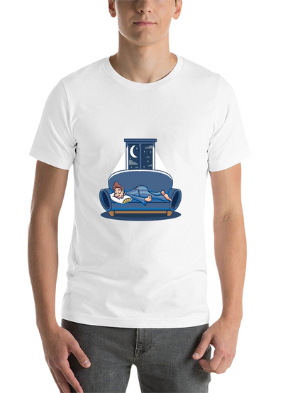 Sleepy Night T-Shirt - Relaxed Fit Cotton Tee