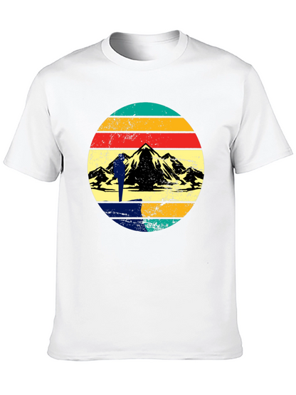 Retro Mountain Hiker Graphic Tee
