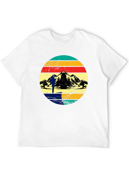 Retro Mountain Hiker Graphic Tee