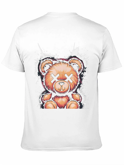 Cool Bear Graphic Tee - Casual Black T-Shirt