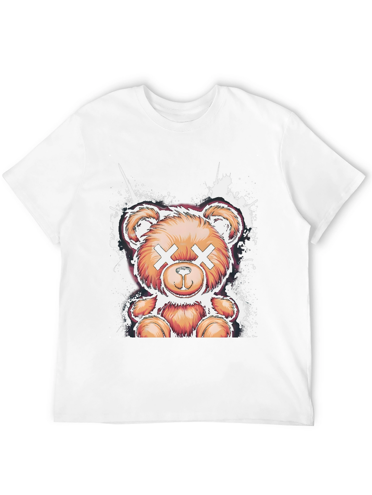 Cool Bear Graphic Tee - Casual Black T-Shirt