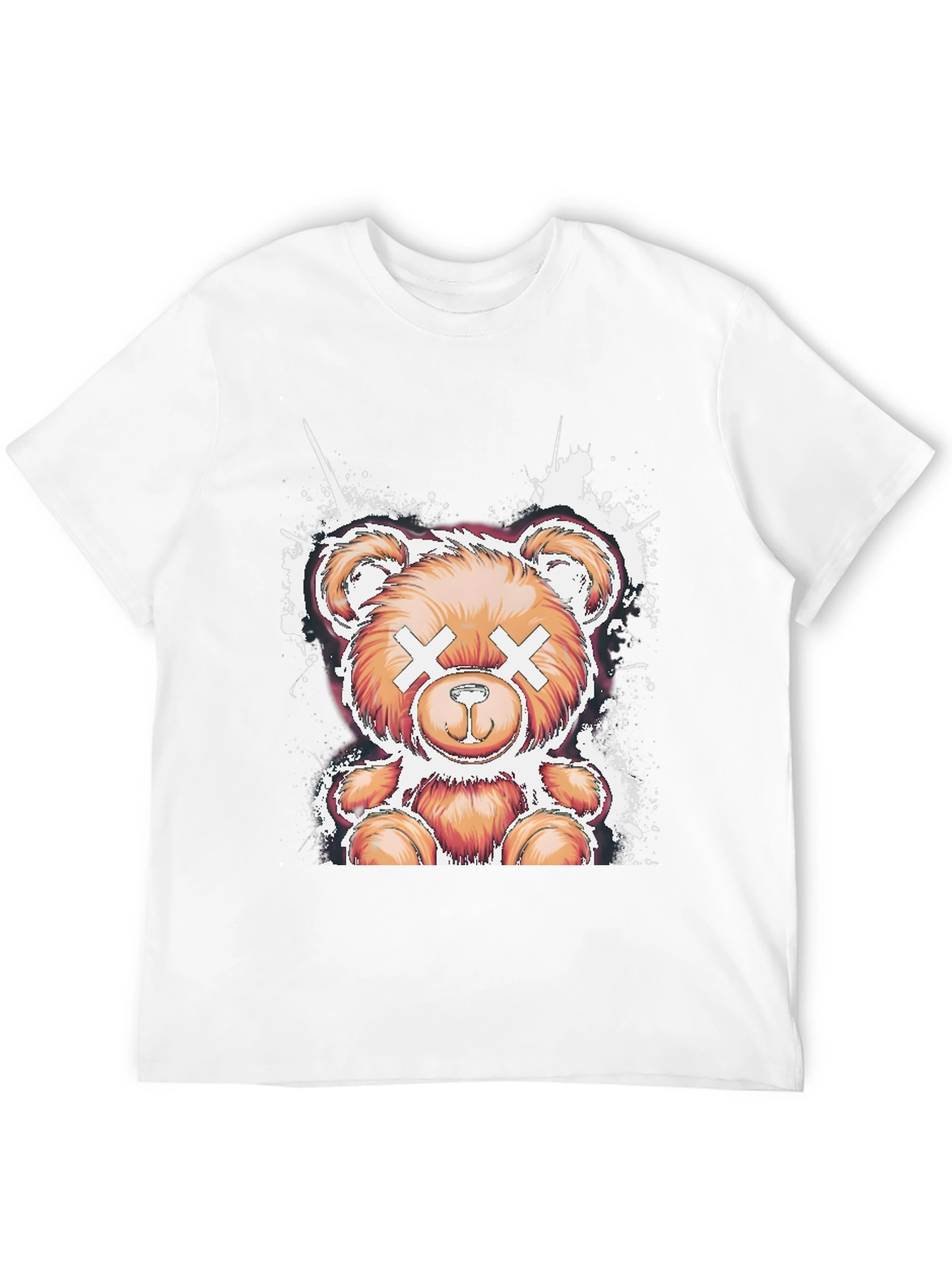 Cool Bear Graphic Tee - Casual Black T-Shirt