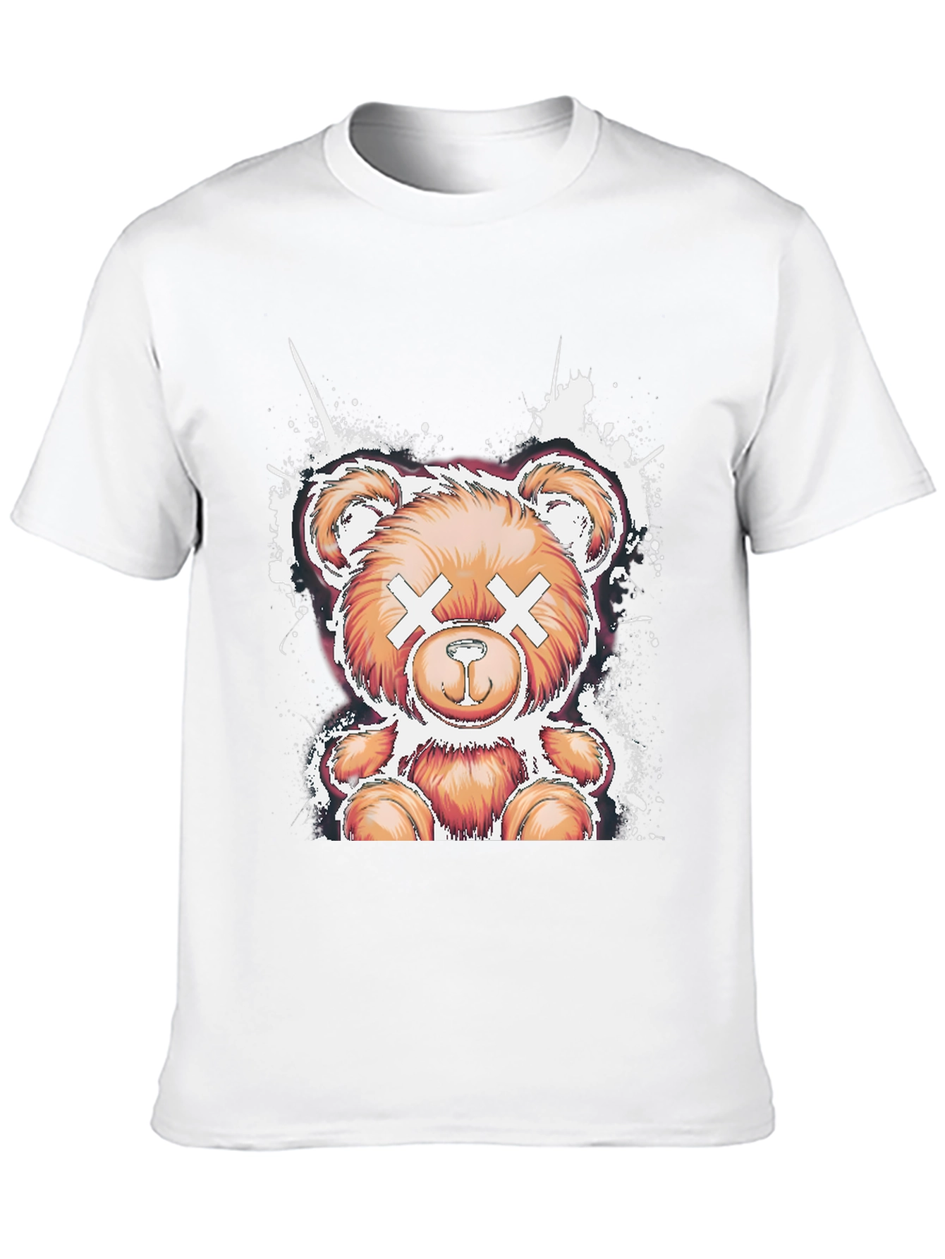 Cool Bear Graphic Tee - Casual Black T-Shirt