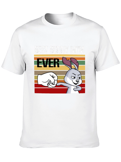 Best Bunny Mom Ever T-Shirt Fun Easter Tee