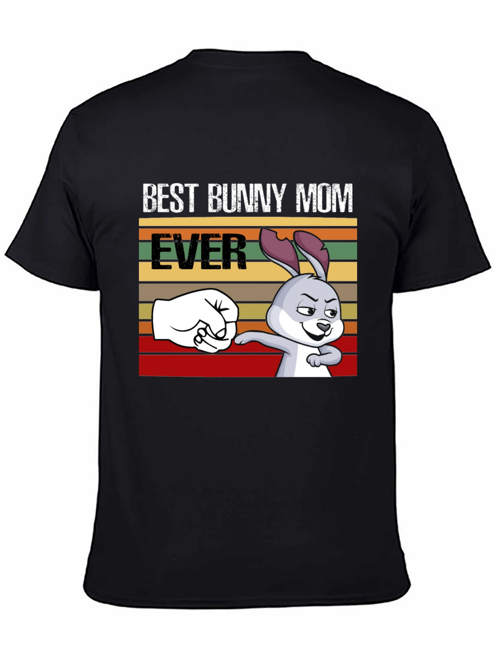 Best Bunny Mom Ever T-Shirt Fun Easter Tee