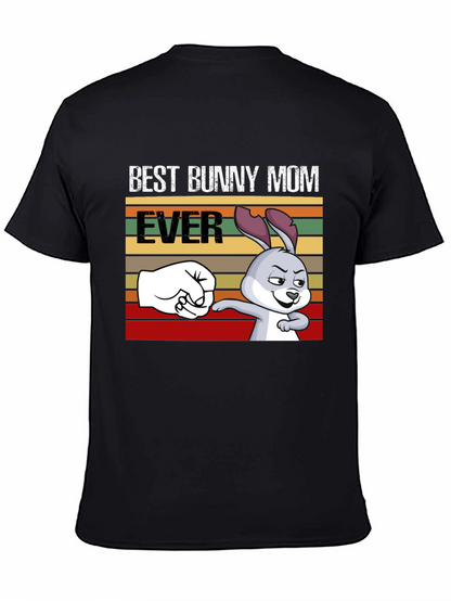 Best Bunny Mom Ever T-Shirt Fun Easter Tee