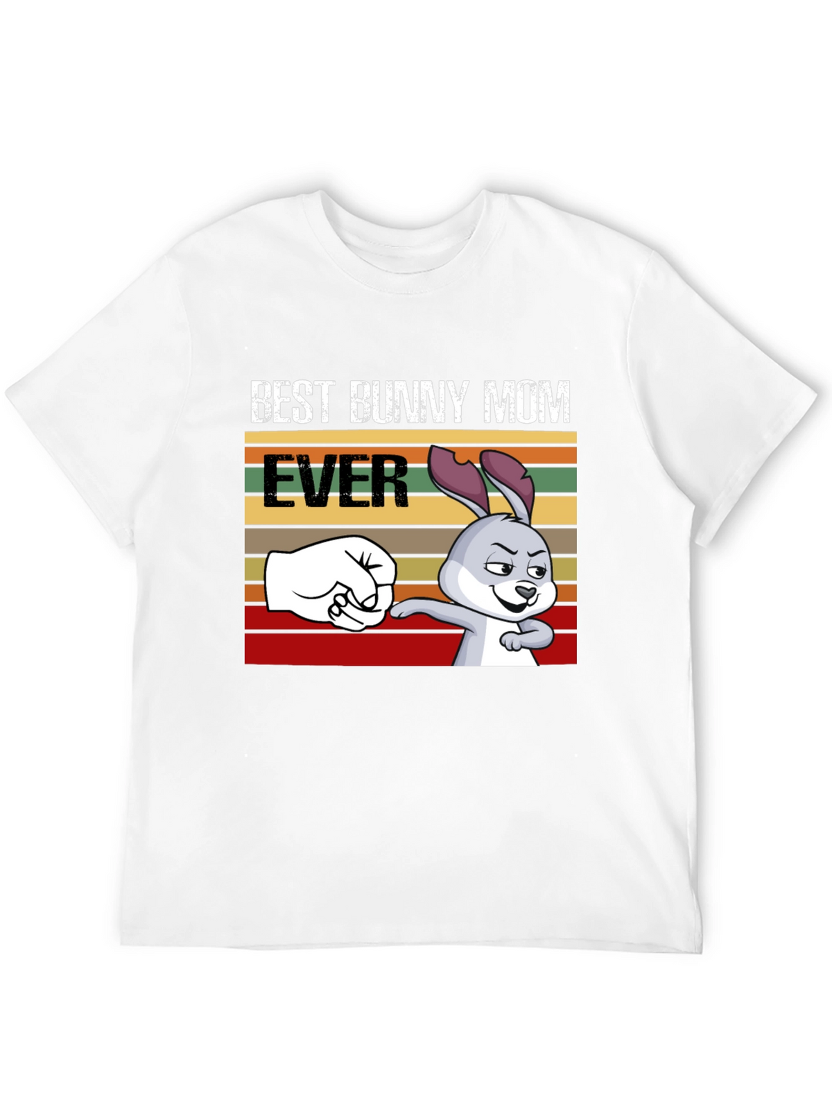 Best Bunny Mom Ever T-Shirt Fun Easter Tee