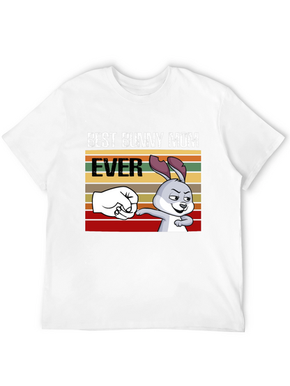 Best Bunny Mom Ever T-Shirt Fun Easter Tee