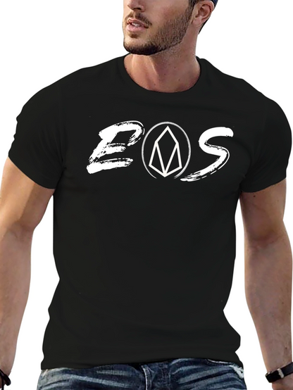 EOS Graphic T-Shirt - Stylish Black Tee