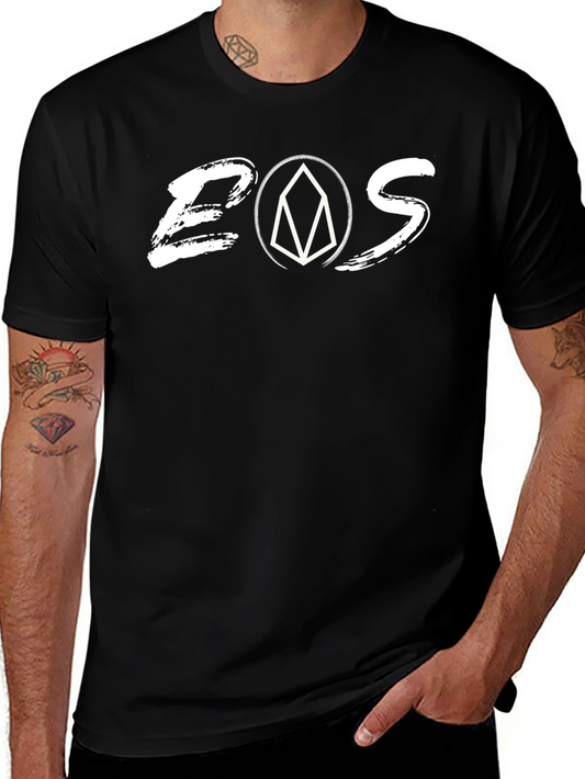 EOS Graphic T-Shirt - Stylish Black Tee